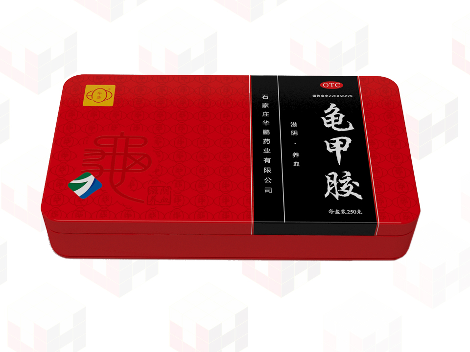 龜甲膠鐵盒