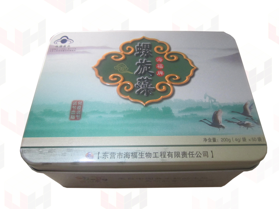 螺旋藻鐵盒